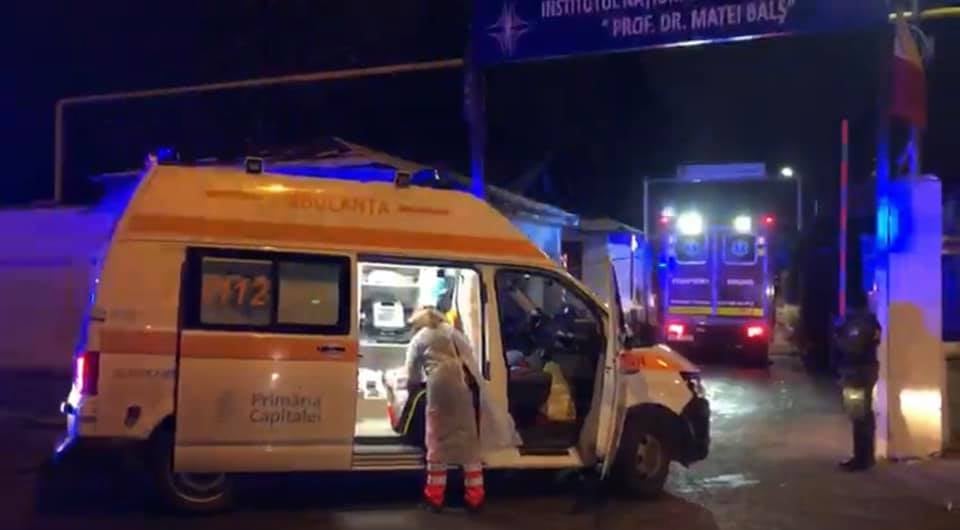 Cele două numere de telefon la care pot suna rudele pacienților de la Matei Balș + Lista spitalelor unde au fost mutați pacienții