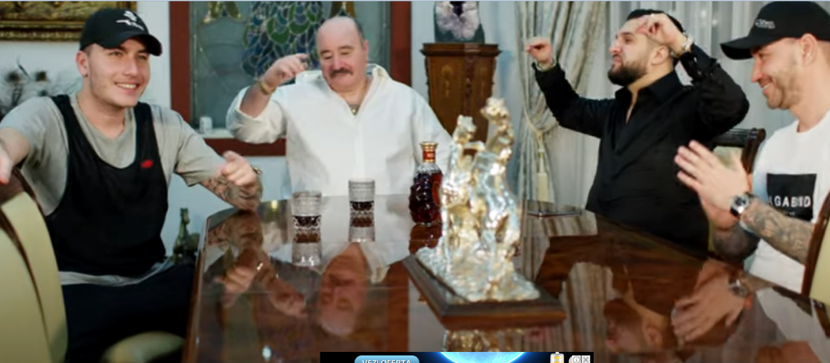 Tzancă Uraganul și-a ”tras” ultimul clip chiar în palatul Cămătarilor VIDEO