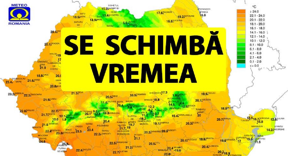 METEO – 3 anotimpuri într-o singură zi. Ce anunț au făcut specialiștii ANM