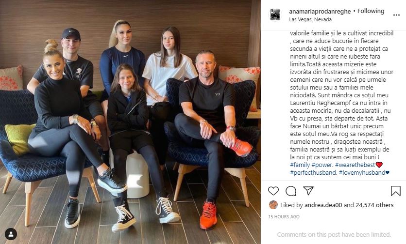 Anamaria Prodan a lansat un apel fulminant după zvonurile apărute despre divorțul de Laurențiu Reghecampf © Instagram