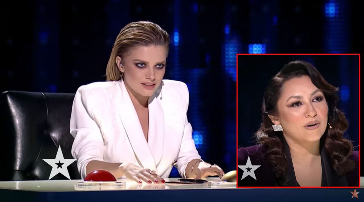 Imagine Stire Andra și Alexandra Dinu “s-au duelat” pentru doi acrobați care au făcut un spectacol incendiar la Românii au Talent: “De ce vorbești tu acum?” | VIDEO | 2review.ro