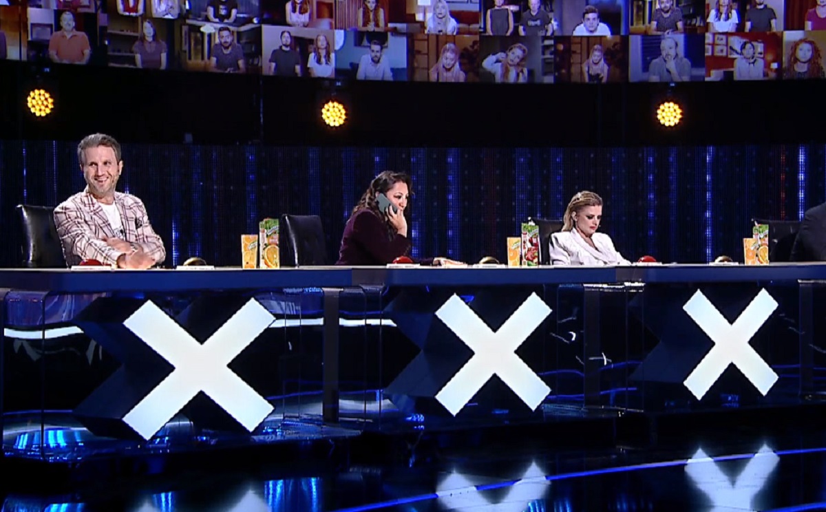 Andra Măruță, certată de Andi Moisescu la Românii au talent, după ce a încurcat filmările cu un apel telefonic. Pe fir se afla chiar Cătălin Măruță: „A, după mine stați?”