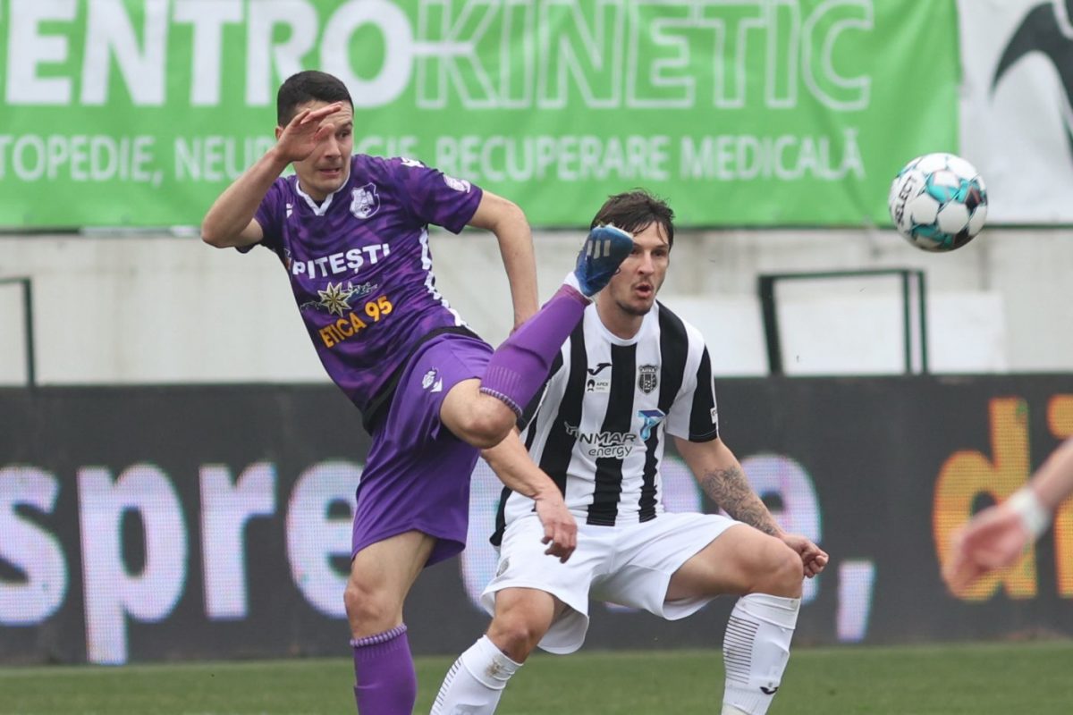 FC Argeș câștigă la Giurgiu și face rocada cu Astra în Liga 1!