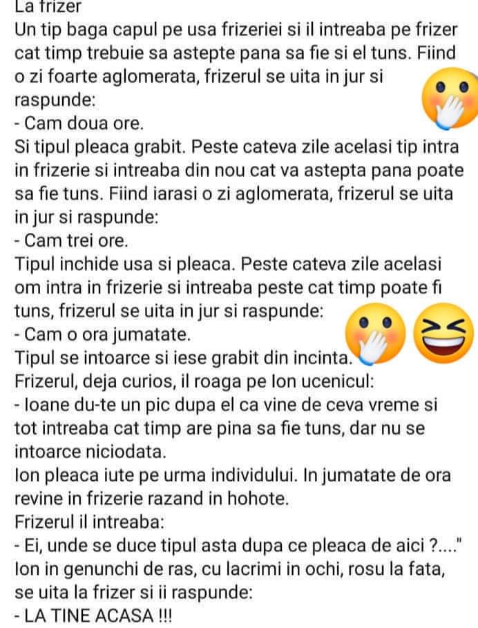 “Clientul” care i-a scos peri albi unui frizer. Cine era, de fapt, bărbatul și de ce era interesat de programul angajatului de la Barber Shop © Facebook