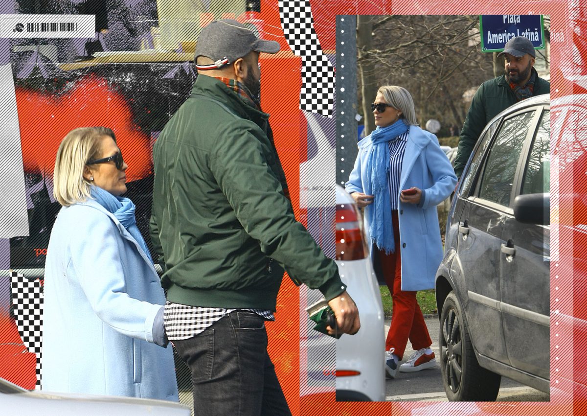 Mirela Vaida & soțul țin aprinsă “flacăra iubirii”. Cum am fotografiat-o pe prezentatoarea de la “Acces Direct” la un prânz romantic înainte de emisiune