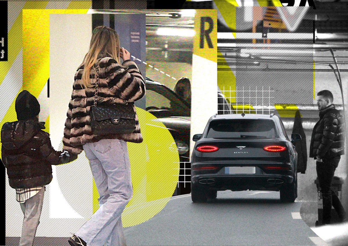 Cum își protejează investiția ex-soția fotbalistului Gabi Enache. A apărut la mall cu un Bentley Bentayga de 200.000 €, pe care iubi l-a “păzit” la spălătorie