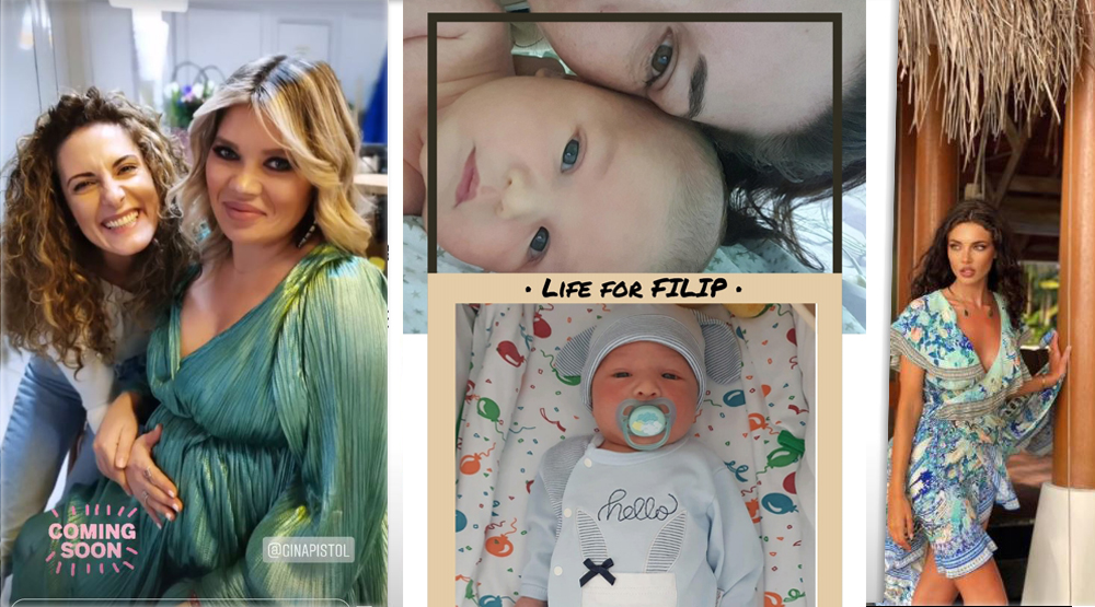 Gina Pistol și Christina ICH și-au unit forțele ca să salveze un bebeluș: “Luptăm pentru Filip”. Băiețelul a fost diagnosticat cu o maladie rară