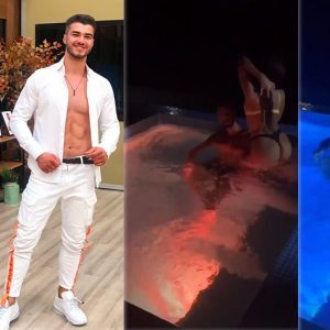 Iancu Sterp și Simona Braboveanu, filmați în ipostaze apropiate în ...