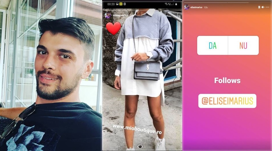 Marius Elisei a publicat o poză cu o tânără sexy noaptea trecută, puțin după ora 00:00 și a a strânit atenția multor fani prin emoticoanele puse © Instagram Stories