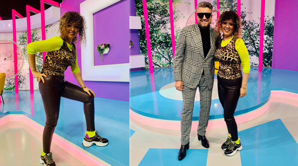 Minodora și Cătălin Botezatu, prezenți în platoul emisiunii prezentată de Teo Trandafir & Bursucu' pe 26 ianuarie 2021 © Facebook