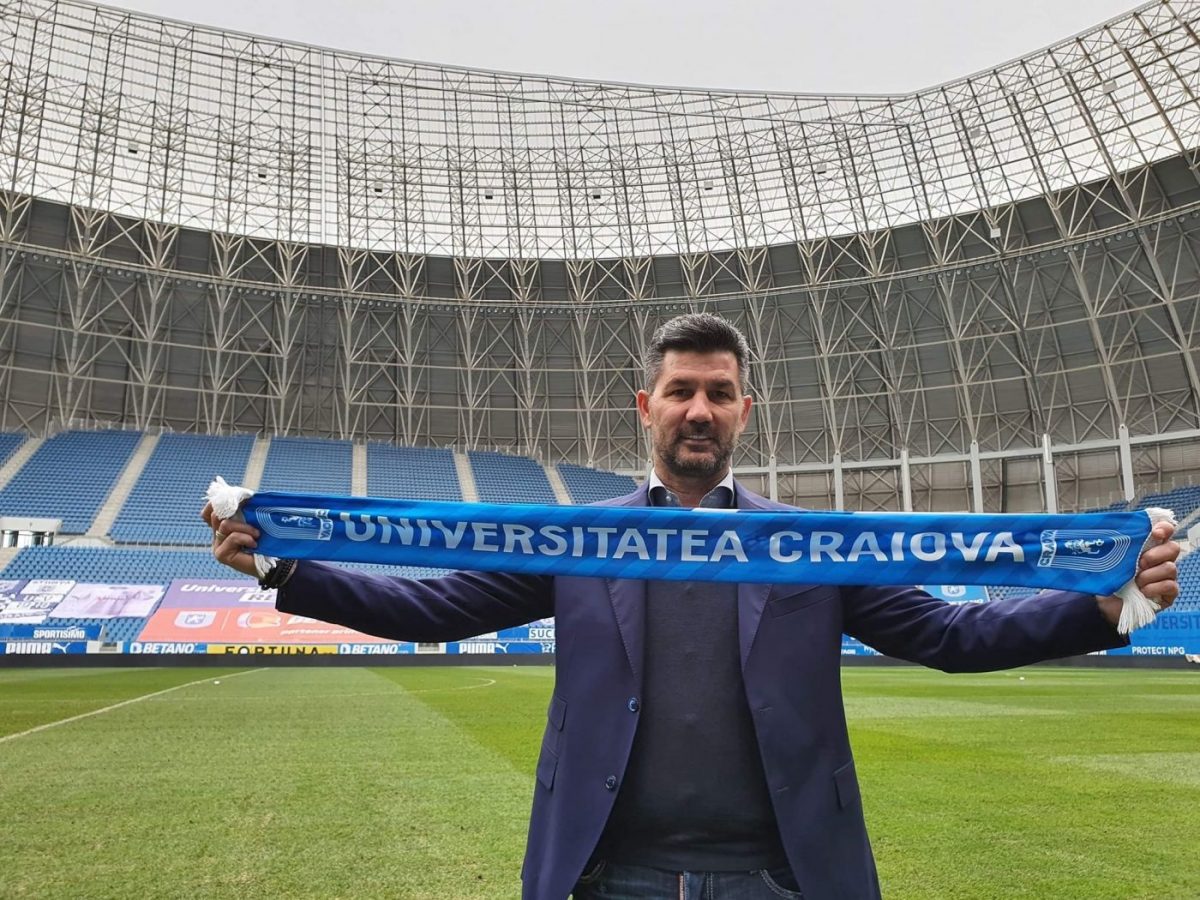 Grecul Ouzounidis, prezentat oficial în Bănie: „E un proiect foarte bun pentru mine!”