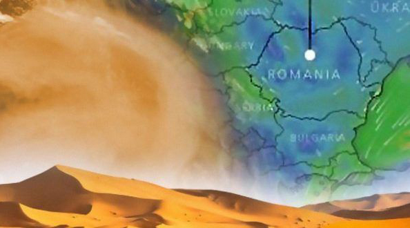ANM a anunțat când ajunge norul de praf saharian în România! Dezvăluirile făcute de Ministerul Mediului