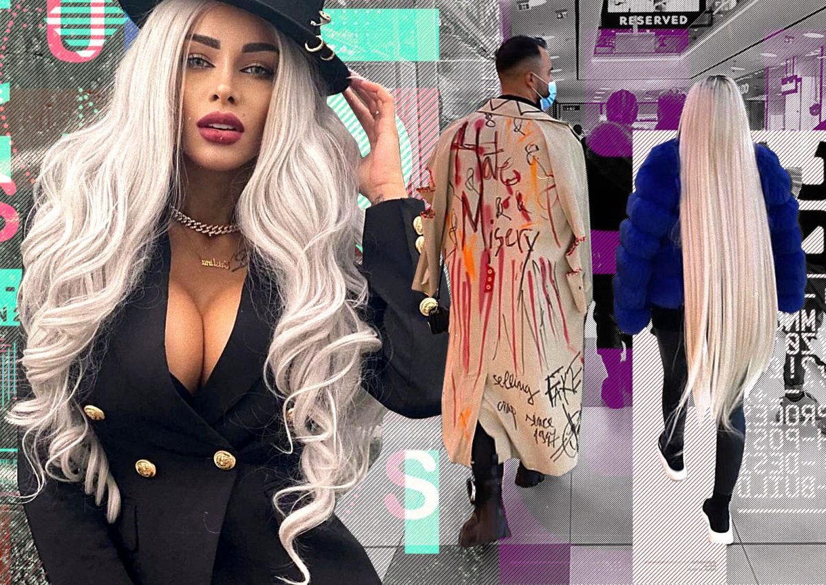 Dansatoarea preferată a maneliștilor s-a transformat în Rapunzel și a ieșit cu un „prinț” excentric la mall.  „Suntem tot timpul împreună”