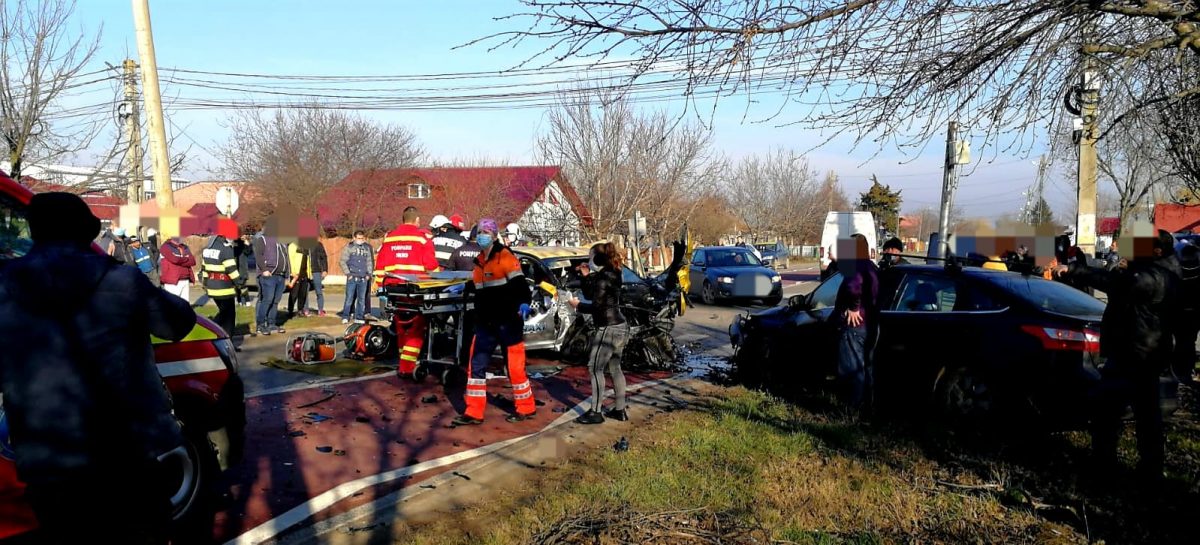 Accident grav în Ialomița. Șase persoane au fost rănite