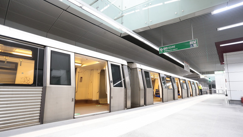 Imagine Stire Circulația cu metroul, reluată în București | 2review.ro