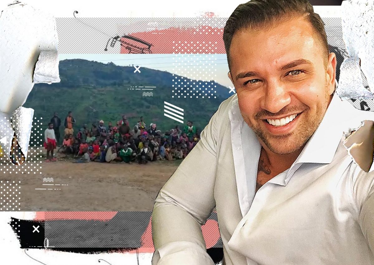 Imagine Stire Alex Bodi, idolul copiilor din Africa după ce a pus la bătaie 50.000 de euro. „Salutare, de aici din depărtare” | 2review.ro