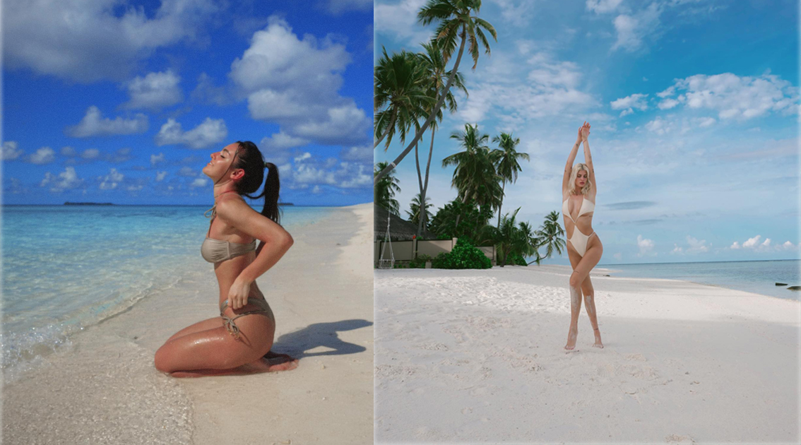 Imagine Stire Alexia Eram a încins plajele din Maldive: “Ești adorabilă”. Fiica Andreei Esca și Laura Giurcanu “au făcut concurs” de costume de baie cu tanga | FOTO | 2review.ro
