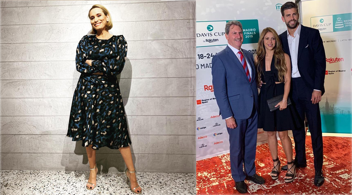 Imagine Stire Andreea Esca, întâlnire de gradul zero cu Gerard Piqué: “Aris, asta e pentru tine”. Cum a fost surprinsă prezentatoare alături de soțul Shakirei | 2review.ro