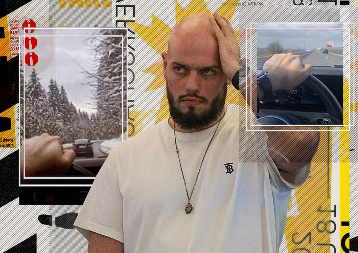 Imagine Stire BRomania, prins sub influența substanțelor interzise la volan?! Ce postări a șters vloggerul după incident | 2review.ro
