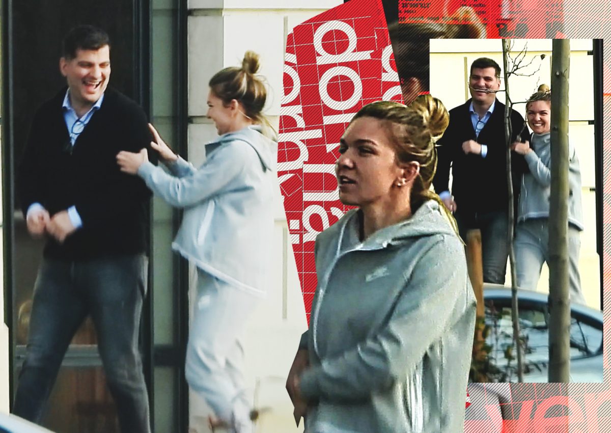 Imagine Stire Imagini superbe: Simona Halep și Toni, tare fericiți împreună | 2review.ro