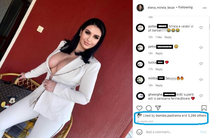 Elena Mirela Tecar, fostă concurentă de la “Insula Iubirii”, apariție HOT cu cel mai obraznic decolteu © Instagram