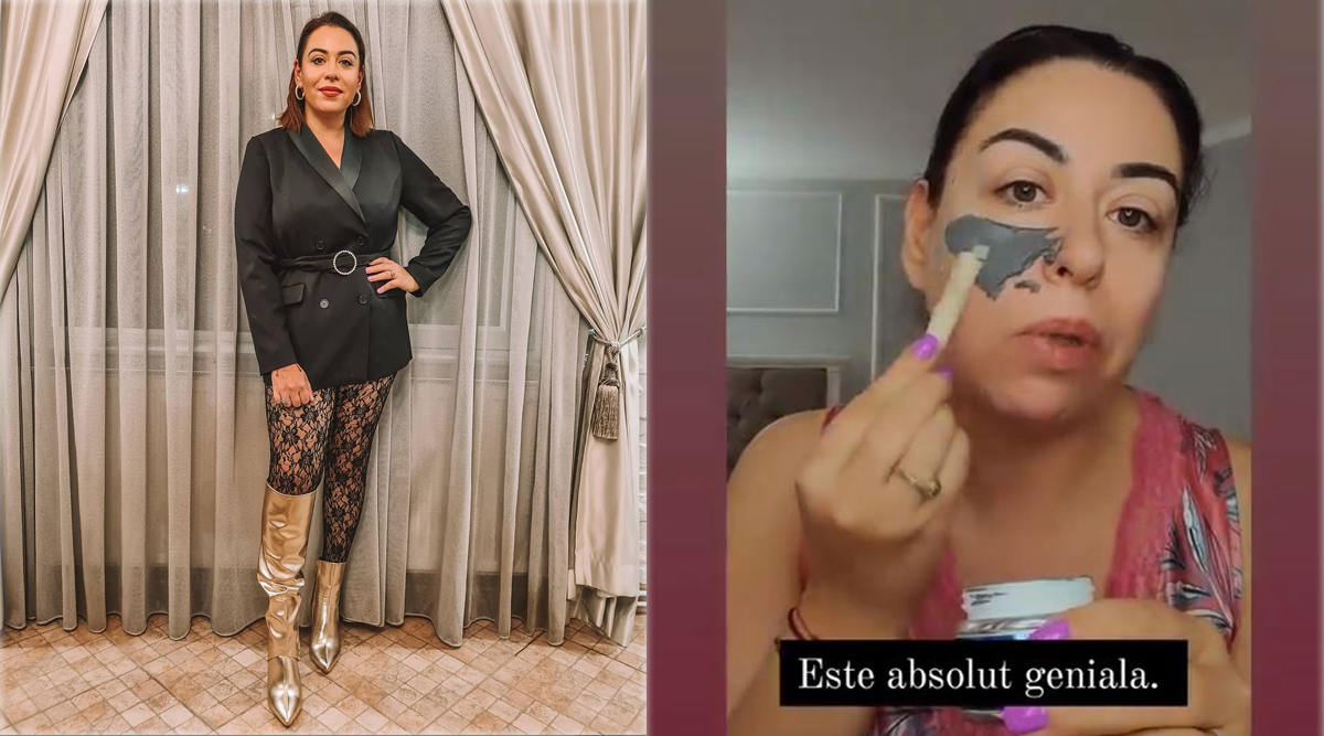 Imagine Stire Oana Roman, dependentă de măștile de față. S-a filmat în momentul ritualului de frumusețe: “O să vedeți cea mai tare fază din lume” | FOTO | 2review.ro