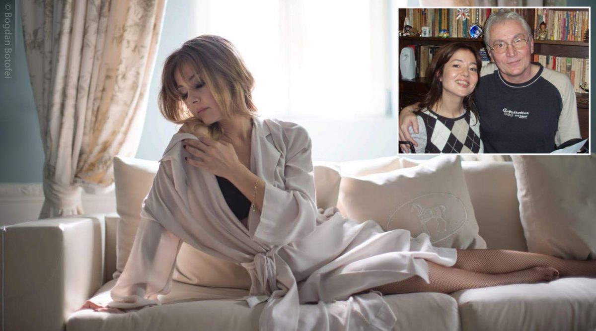 Oana Sîrbu și Virgil Popescu au divorțat în 1993 © Facebook & arhivă