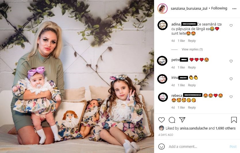 Ştefania Isabela Ioana ia lecții de canto și, până la vârsta de cinci ani, ea a participat la diferite prezentări de modă pentru copii © Instagram