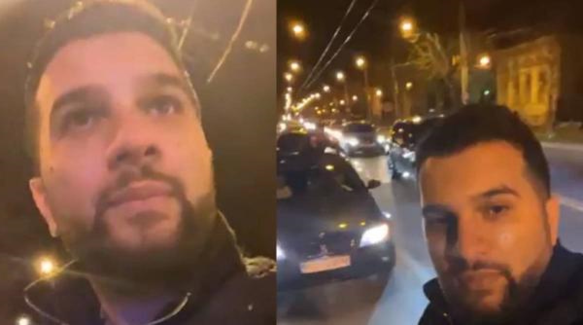 Imagine Stire Tzancă Uraganu a ieșit și el în stradă, în Ploiești, pentru a susține protestele. Artistul a adunat 40 de mașini: „Fac un apel” | 2review.ro