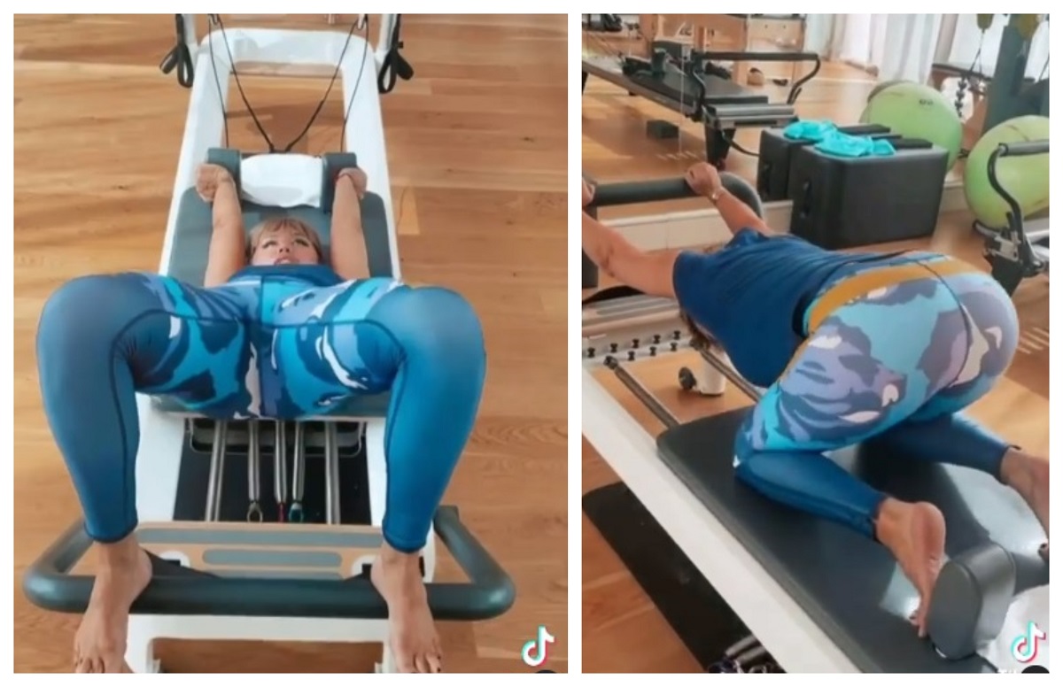 Imagine Stire Loredana Groza a încins internetul! La 50 de ani, a făcut sport în cele mai provocatoare poziții. VIDEO | 2review.ro