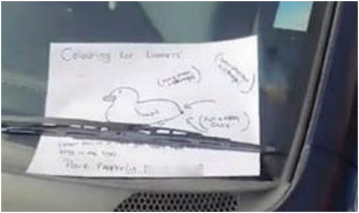 Imagine Stire De-a dreptul ilar! Vezi cum a fost făcut de rușine un șofer care a parcat neregulamentar  | 2review.ro