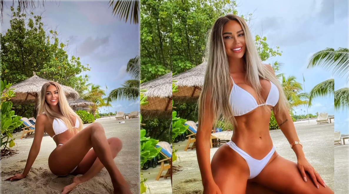 Imagine Stire Cu sacoul desfăcut, Bianca Drăgușanu și-a etalat silicoanele înainte să și le schimbe! Fosta prezentatoare își dorește unele mai mari și este din nou la Cluj-Napoca | FOTO | 2review.ro
