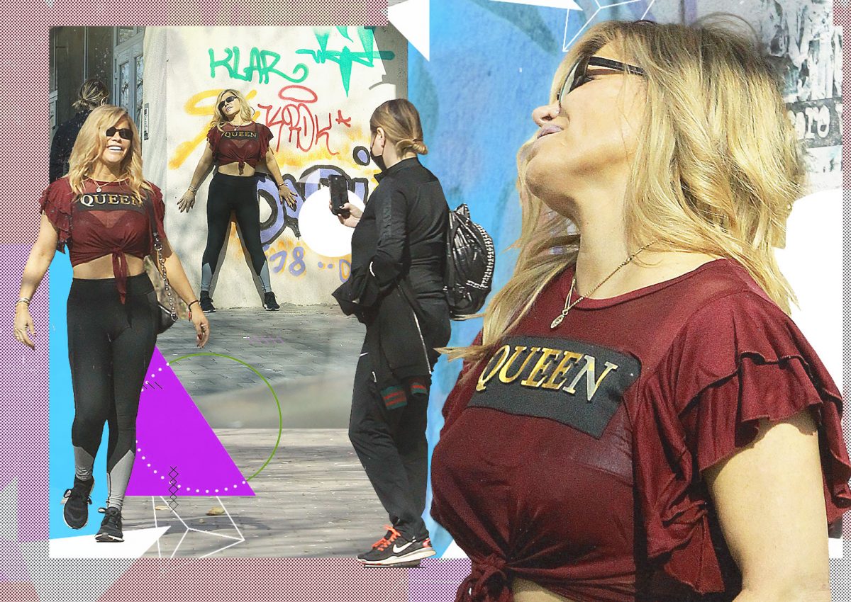 Imagine Stire Loredana Groza, ședință foto nemaivăzută la Obor | 2review.ro