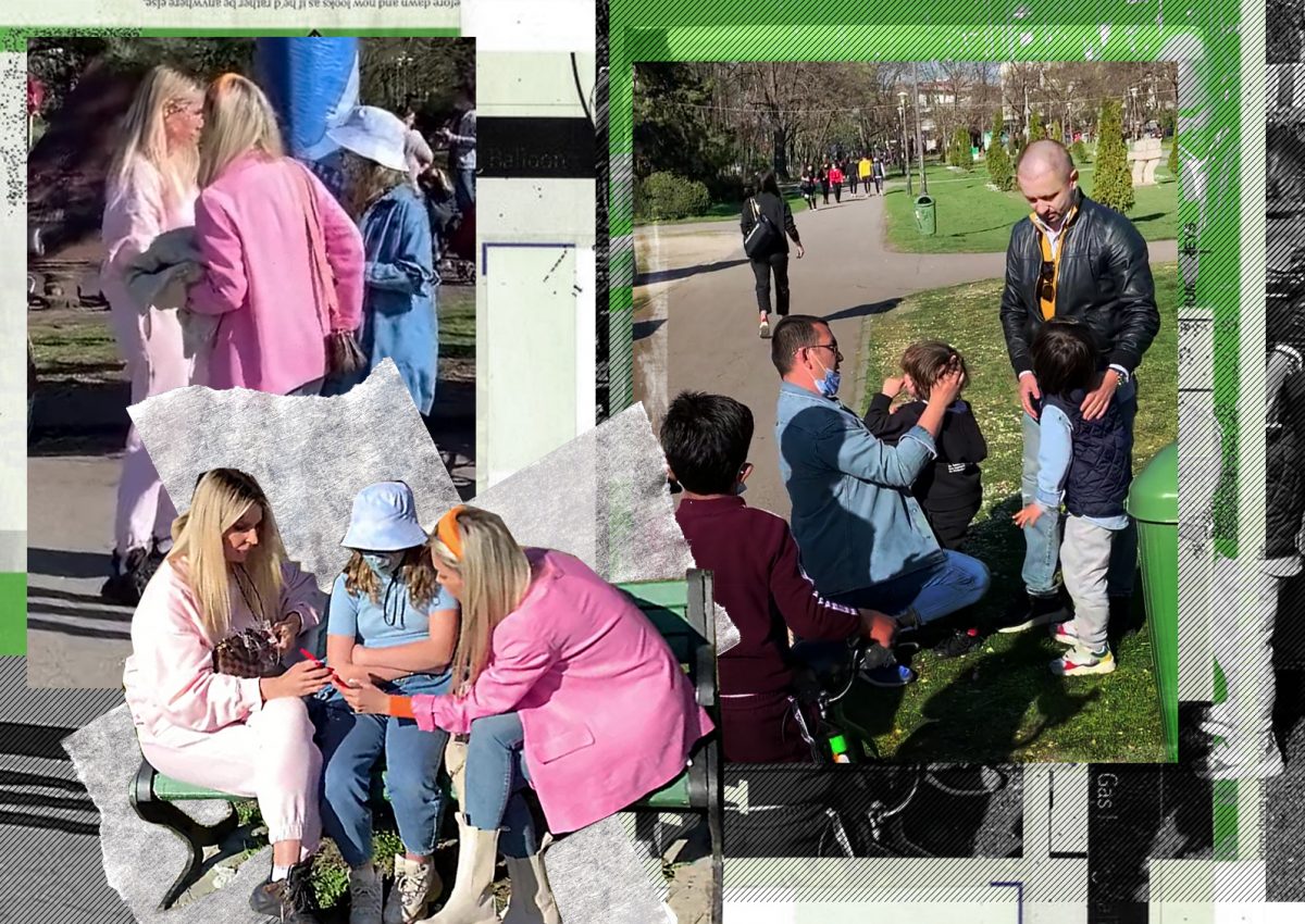 Imagine Stire Fiul Andreei Bănică a avut un „accident” de bicicletă în parc | 2review.ro