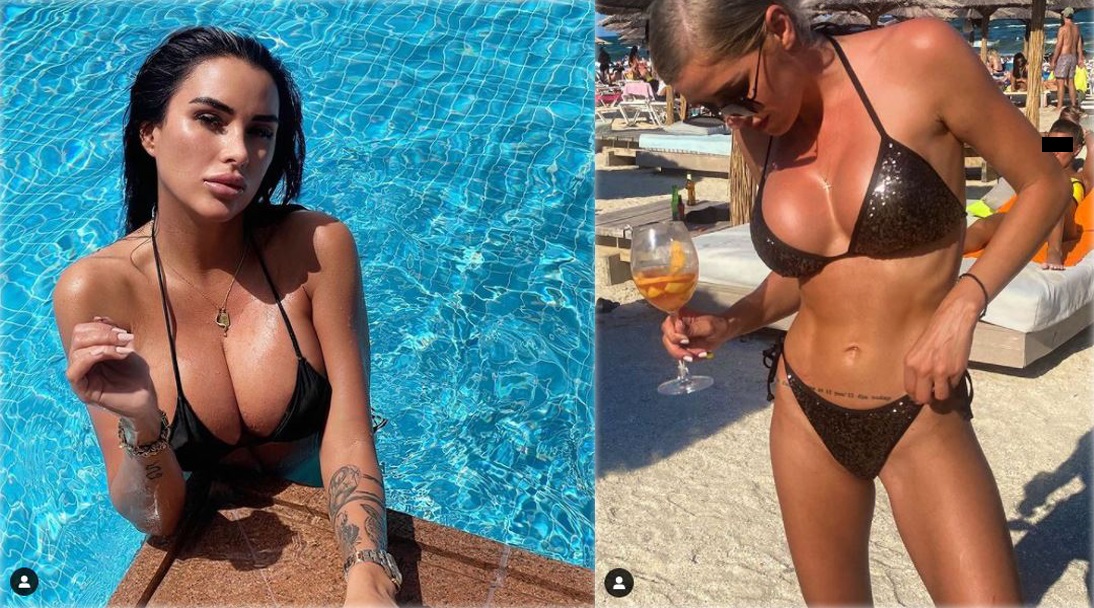 Imagine Stire Daniela Crudu, surprinsă ca-n filmele pentru adulți în timp ce purta un costum de baie minuscul. Sora ei a numărat un teanc de valută pe muzica lui Alex Velea | VIDEO | 2review.ro