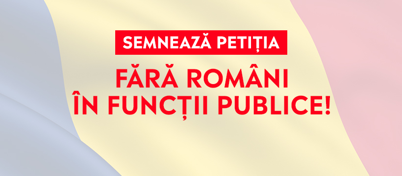 Imagine Stire Primele reacții după lansarea petiției „Fără români în funcții publice”. Șoșoacă: În spatele inițiativei sunt Iohannis și Barna | 2review.ro