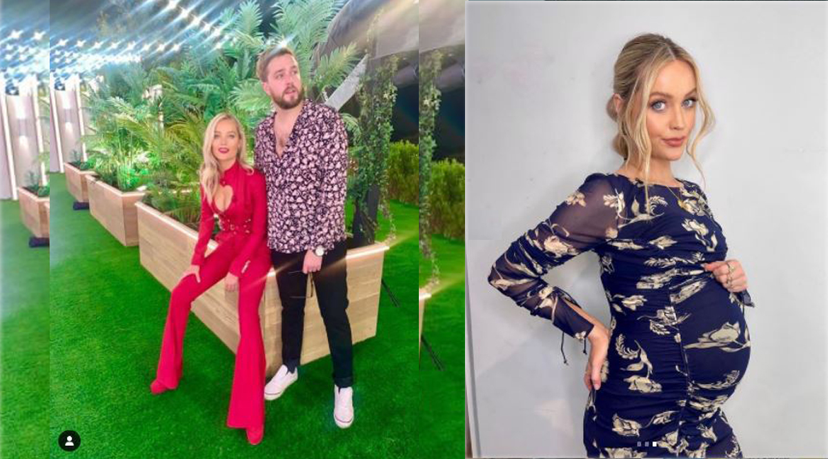 Imagine Stire Laura Whitmore a născut în secret primul copil. Prezentatoarea și soțul ei, surprinși când au părăsit maternitatea împreună cu bebelușul | 2review.ro