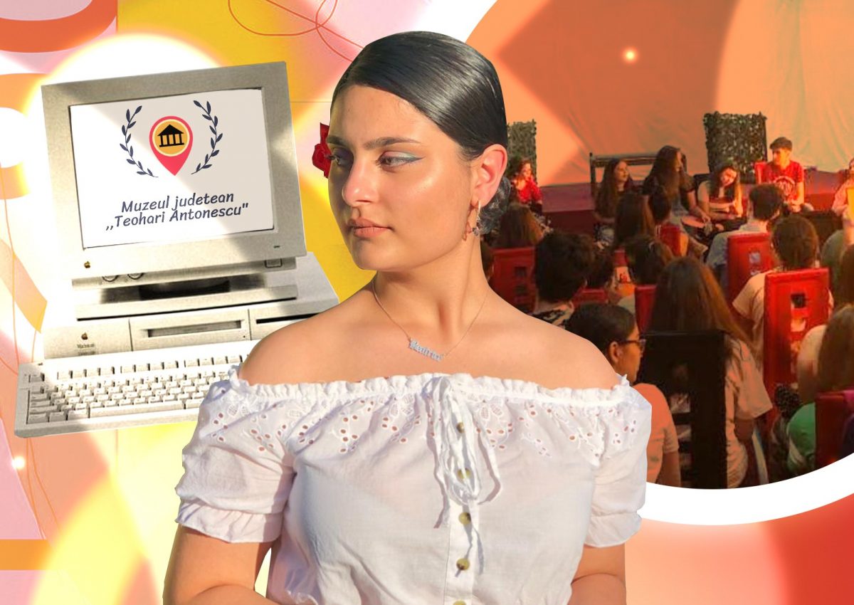 Imagine Stire Ea este eleva din Giurgiu care a creat logo-ul muzeului din oraș | 2review.ro