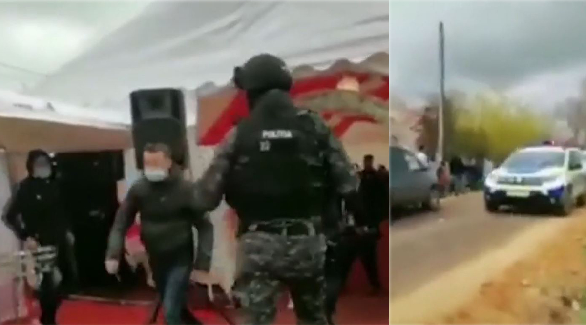 Imagine Stire Nuntă cu zeci de invitați în Dolj, întreruptă de mascați! Polițiștii au aflat de eveniment când au văzut un live pe Facebook | 2review.ro