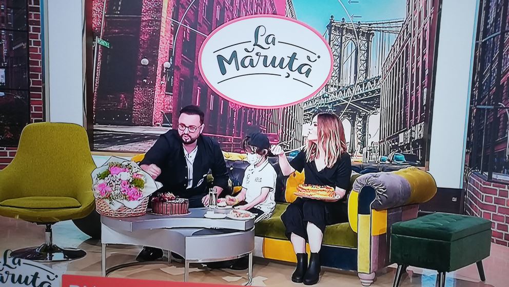 Imagine Stire Măruță, cadou inedit pentru colega lui de la Pro TV, Diana Enache: ”Nu pot să cred!” | 2review.ro