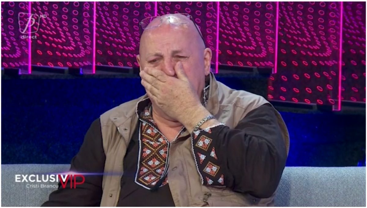 Imagine Stire Bebe Cotimanis în lacrimi, în direct, când a aflat de moartea lui Ion Dichiseanu | 2review.ro