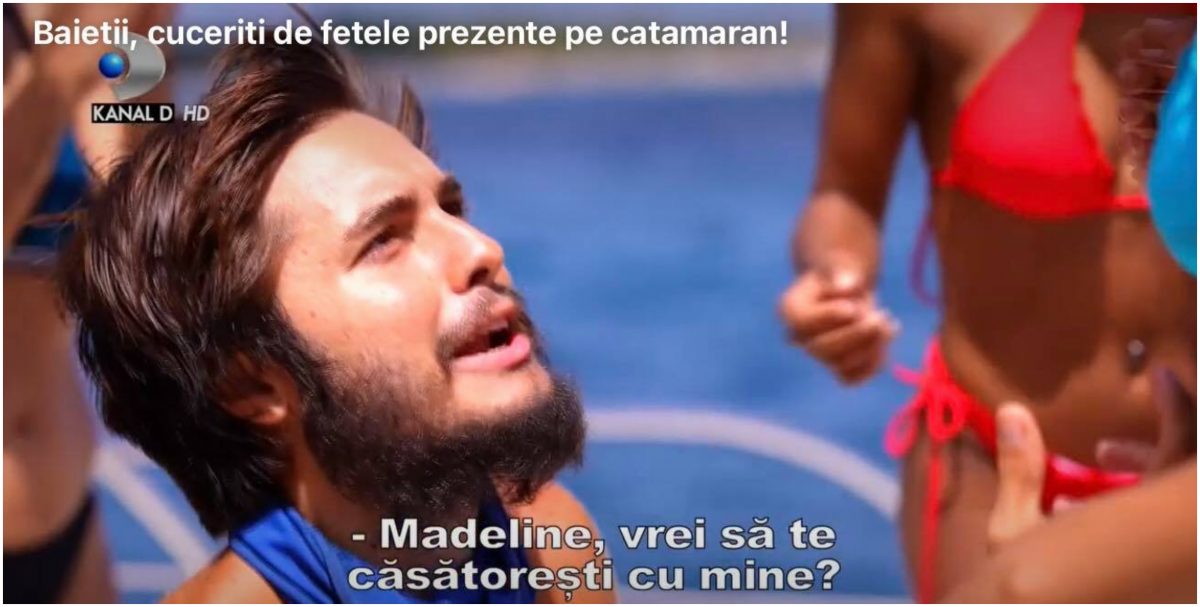 Imagine Stire Albert Oprea, cerere în căsătorie la Survivor România. Reacțiile colegilor nu au întârziat să apară: „Tot la ea te întorci, nebunule!” | 2review.ro