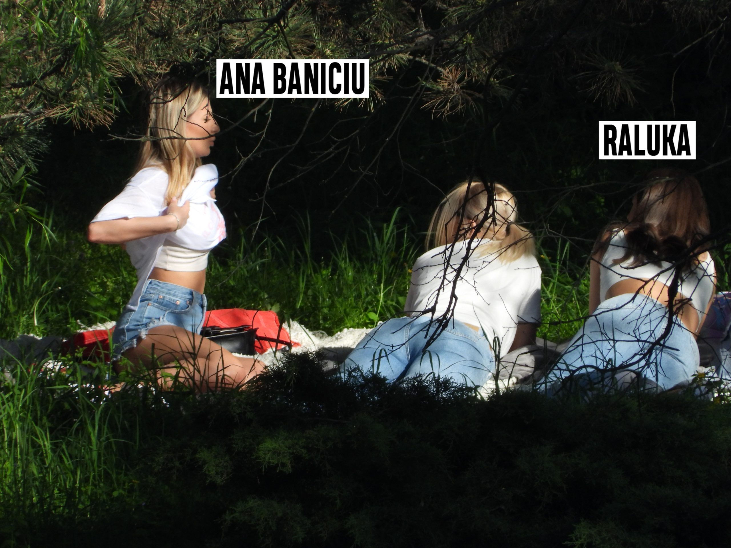 Ana Baniciu & Raluka, picnic în minorilor