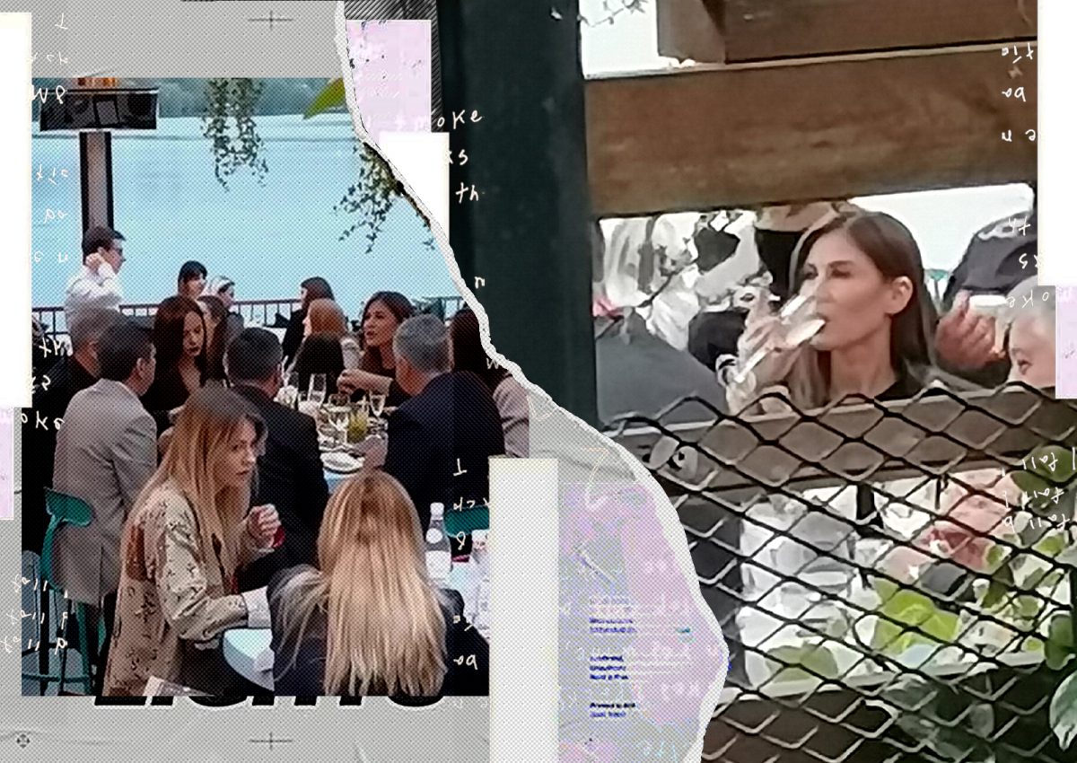 Imagine Stire Prezentatoarea de la „Puterea dragostei” a sărbătorit “relaxarea” cu șampanie, la terasă | 2review.ro