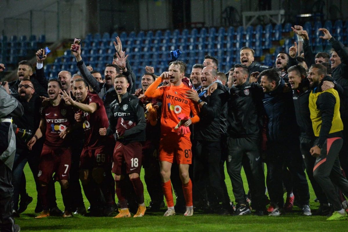 Imagine Stire FCSB pusă la respect în „Gruia” » Campioana CFR Cluj și-a respectat blazonul: „Sunt momente frumoase, unice!” | 2review.ro