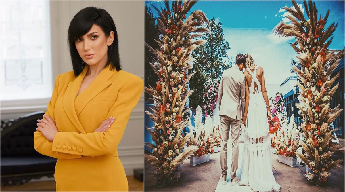 Imagine Stire Ce ținută sexy a purtat iubita lui Răzvan Simion la cununia Gabrielei Prisăcariu cu Dani Oțil! Alintul folosit de prezentator pentru Daliana Răducan | FOTO | 2review.ro