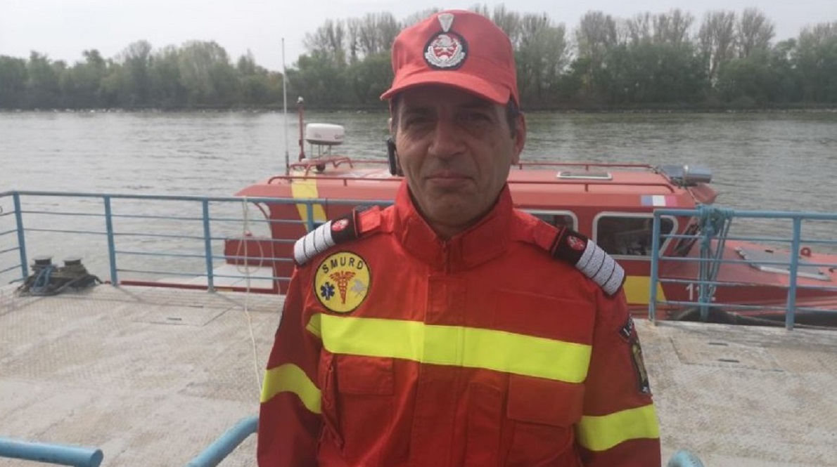 Ionuț Gălățeanu, un pompier tulcean, a salvat un bărbat aflat în stop cardio-respirator: “De 3 ori inima bărbatului s-a oprit, dar Ionuț nu a renunțat!”