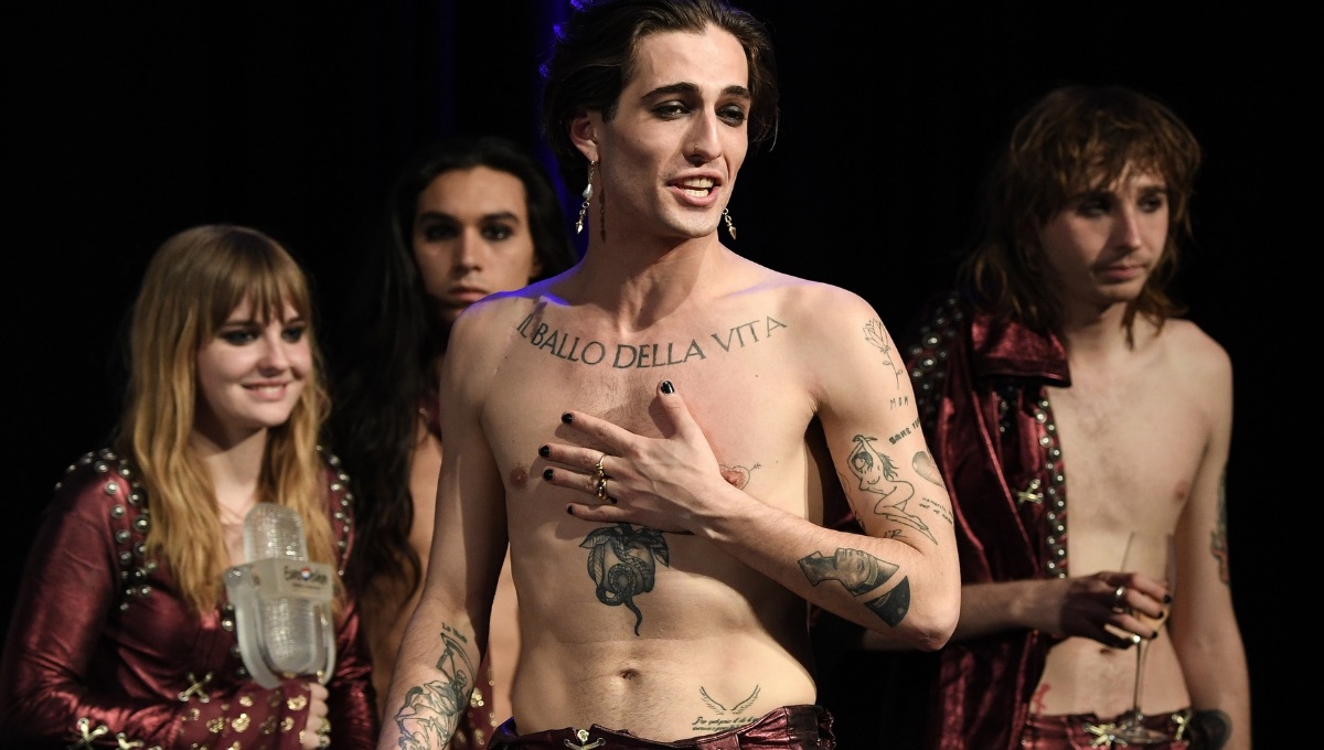 Imagine Stire Scandal la Eurovision. Solistul trupei câștigătoare Maneskin, acuzat de consum de droguri | 2review.ro
