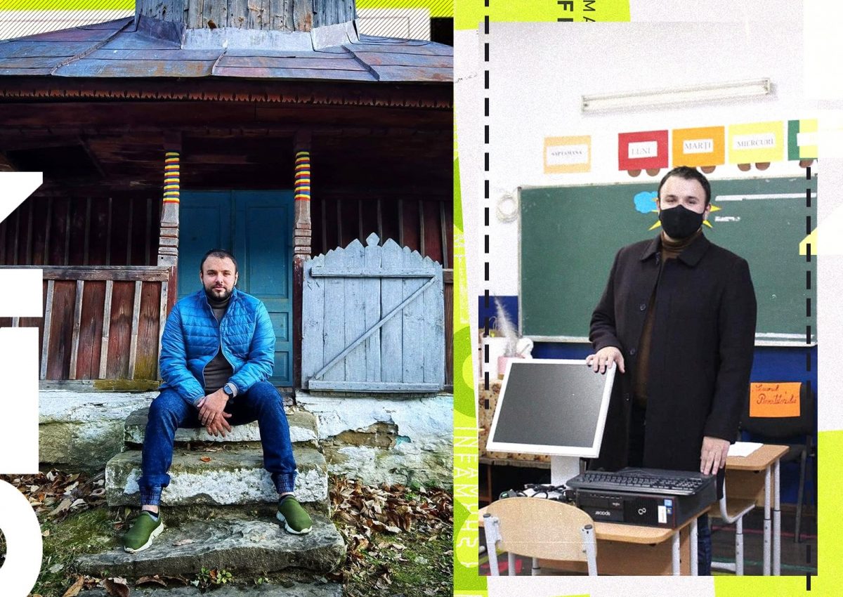 Imagine Stire Povestea voluntarului care vrea să schimbe România. “Fericirea mea este în zâmbetele oamenilor” | 2review.ro