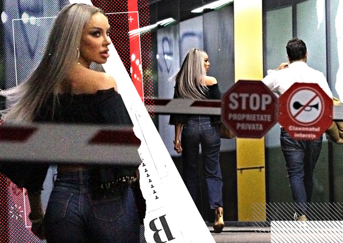 Imagine Stire Bianca & Bădălău se ascund, dar i-am fotografiat aproape de miezul nopții la apartamentul lui! | 2review.ro
